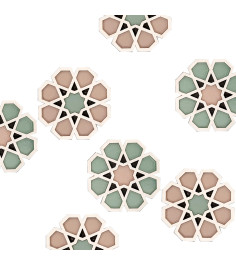 Eight-Pointed Star Coaster