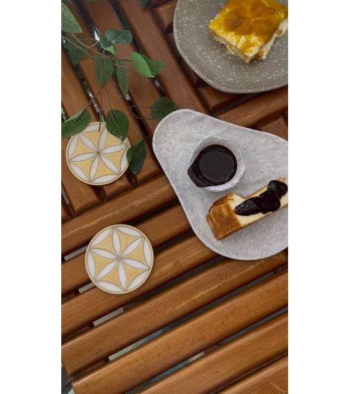Flower Of Life Coaster