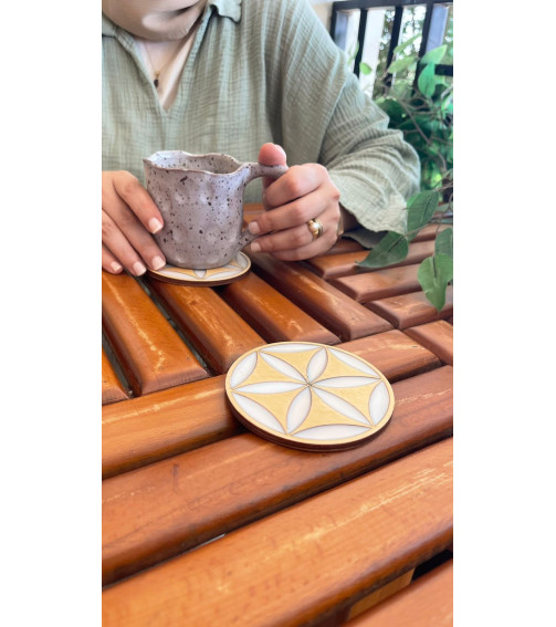 Flower Of Life Coaster