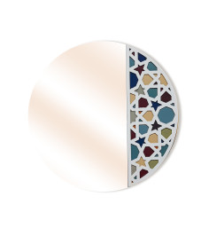 Geometrical Mirror Frame - Rounded
