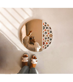 Geometrical Mirror Frame - Rounded