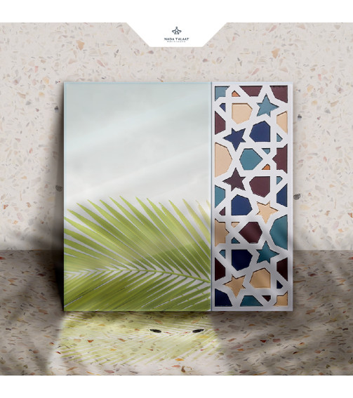 Geometrical Mirror Frame - Squared Geometrical Mirror Frame - Squared