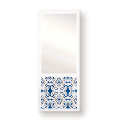 Ikat Mirror Frame