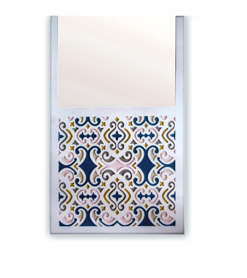 Ikat Mirror Frame