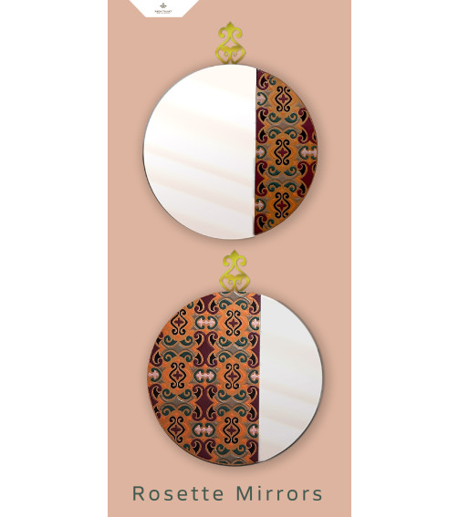 Rosette Mirror Frame